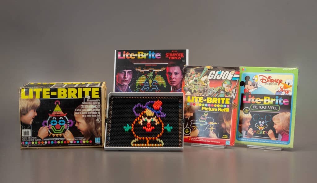 Lite-Brite artifacts