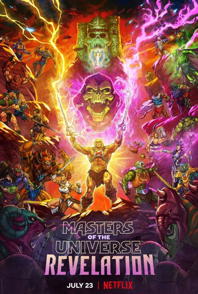 Masters of the Universe: Revelations Poster, Netflix, 2021. Courtesy of Creative Commons Attribution.