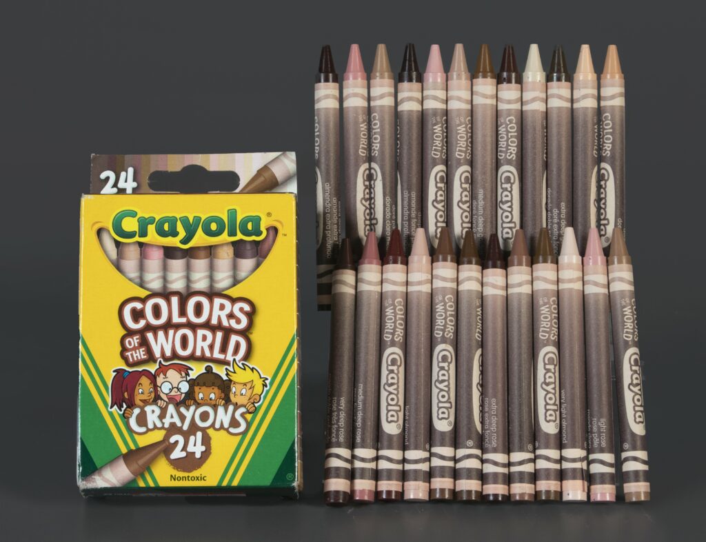 Colors of the World Crayons, 2020. The Strong, Rochester, New York. 