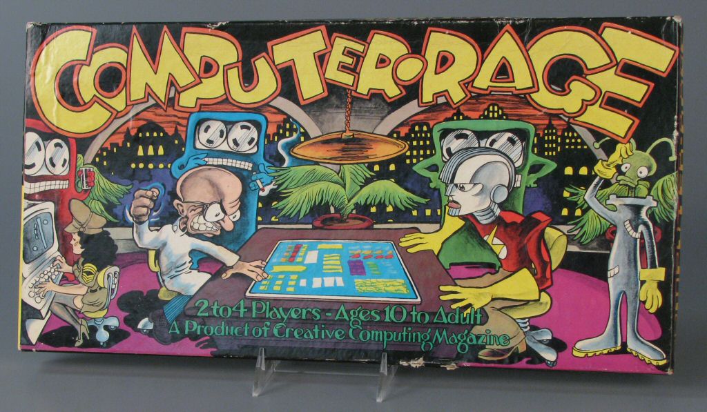 Computer Rage board game. The Strong, Rochester, New York.