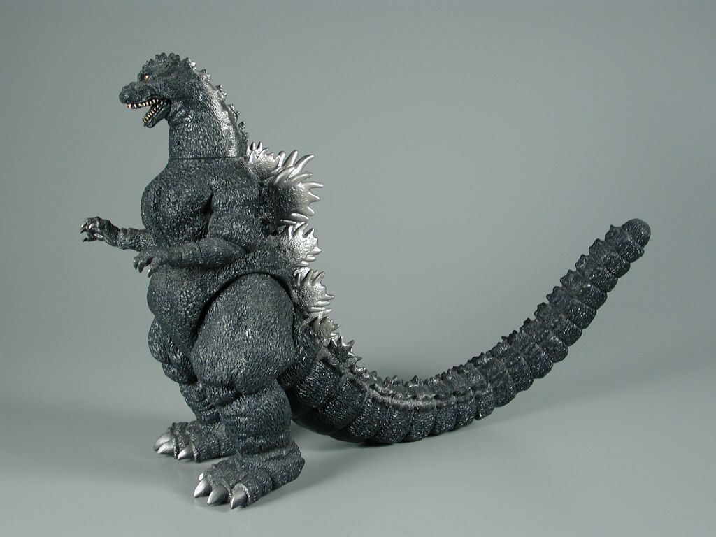 Godzilla figure, 1991. The Strong, Rochester, New York. 