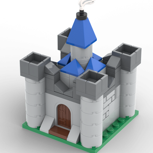 LEGO miniature castle custom kit