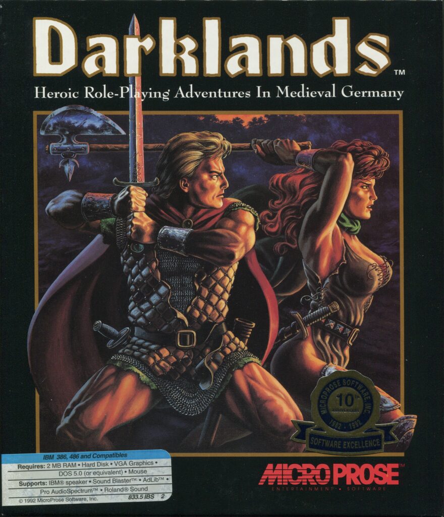 Picture of Darklands, MicroProse Software, 1992, gift of Douglas Watley. The Strong National Museum of Play, Rochester, New York.