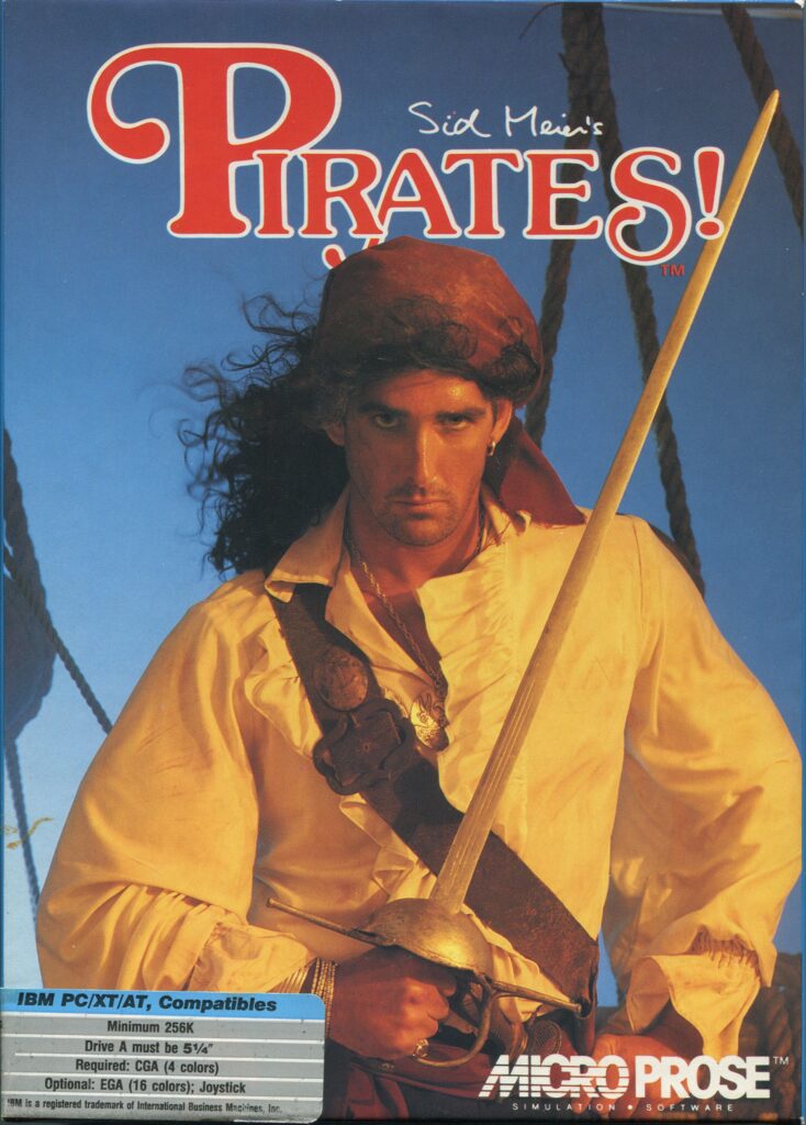 Image of Sid Meier’s Pirates, MicroProse Software, 2004, gift of Douglas Whatley. The Strong National Museum of Play, Rochester, New York.