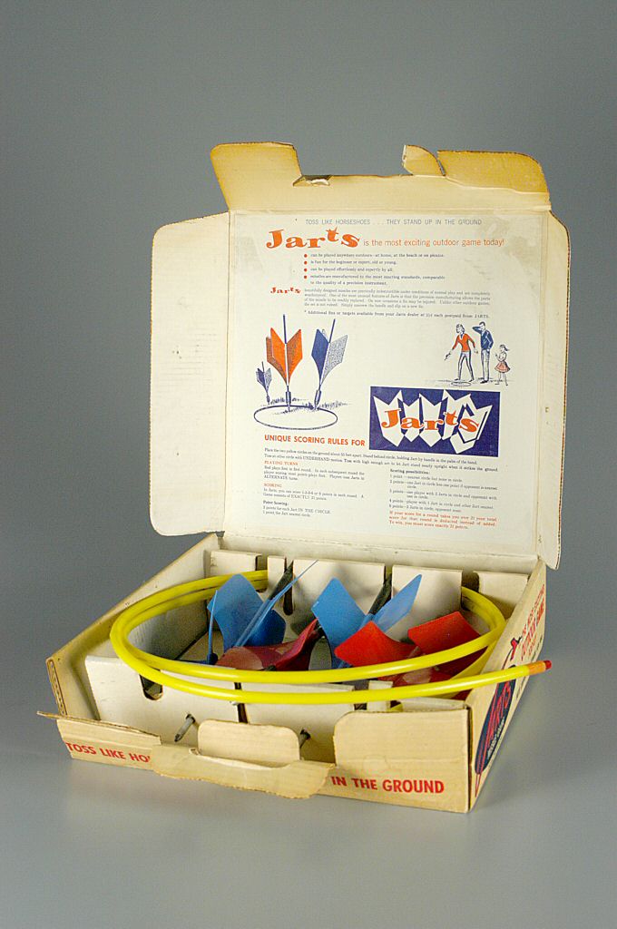 Picture of Jarts game, about 1970, gift of Frank and Jean Warner. The Strong National Museum of Play, Rochester, New York.