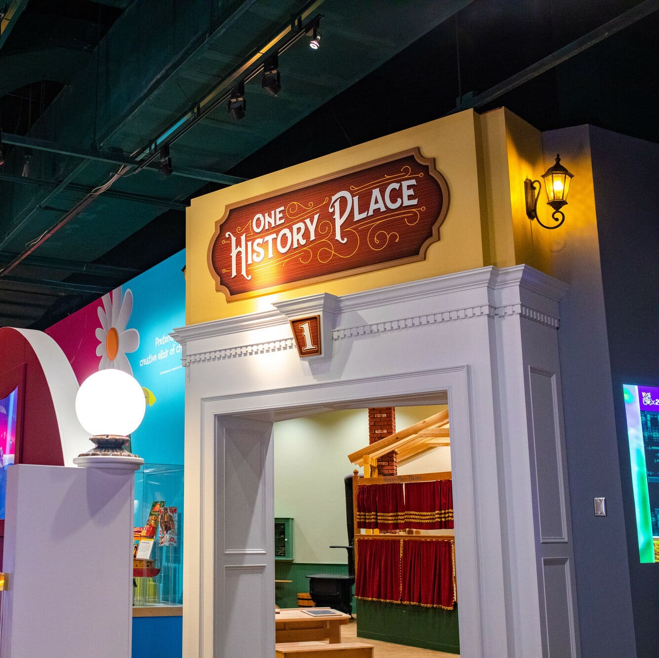 entrance to One History Place exhibit