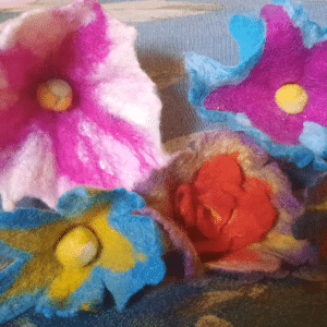 Artist at Play: Wet Felt Flower with Myranda Gillow