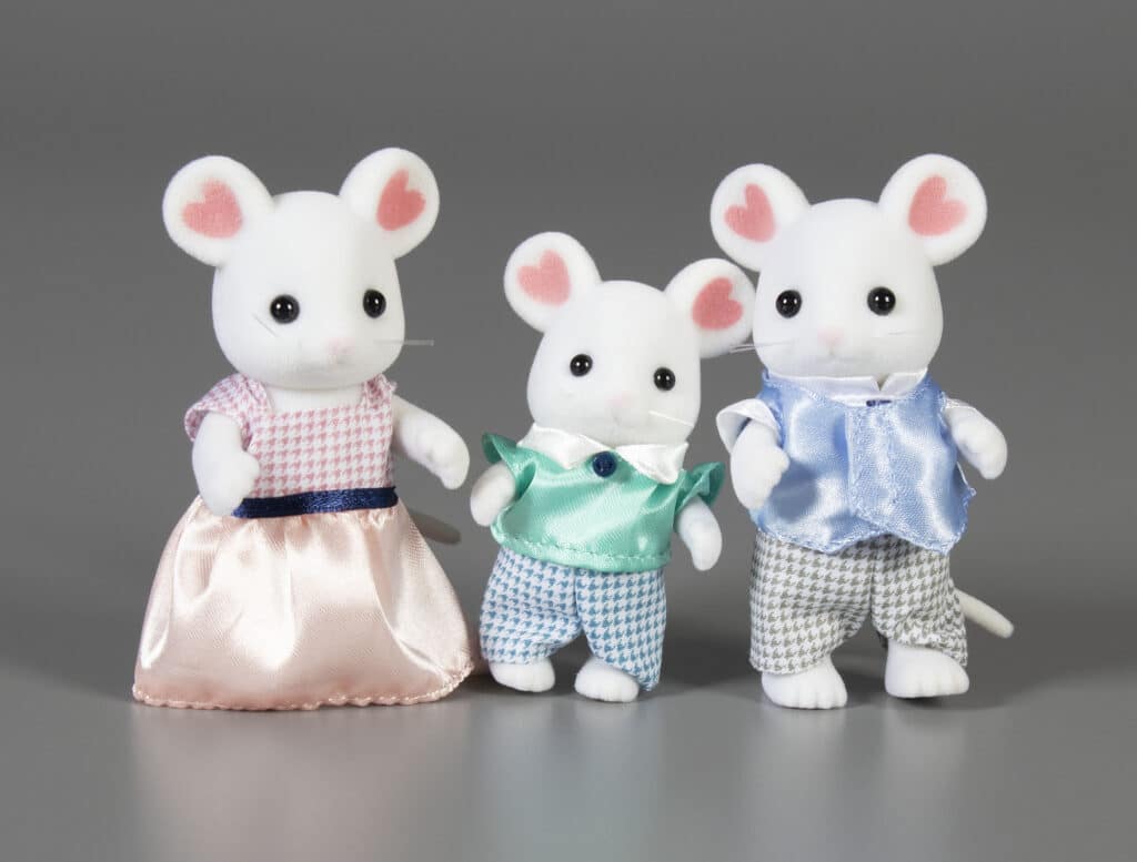 Image of Calico Critters: Marshmallow Mouse Family, 2017, The Strong National Museum of Play, Rochester, New York.