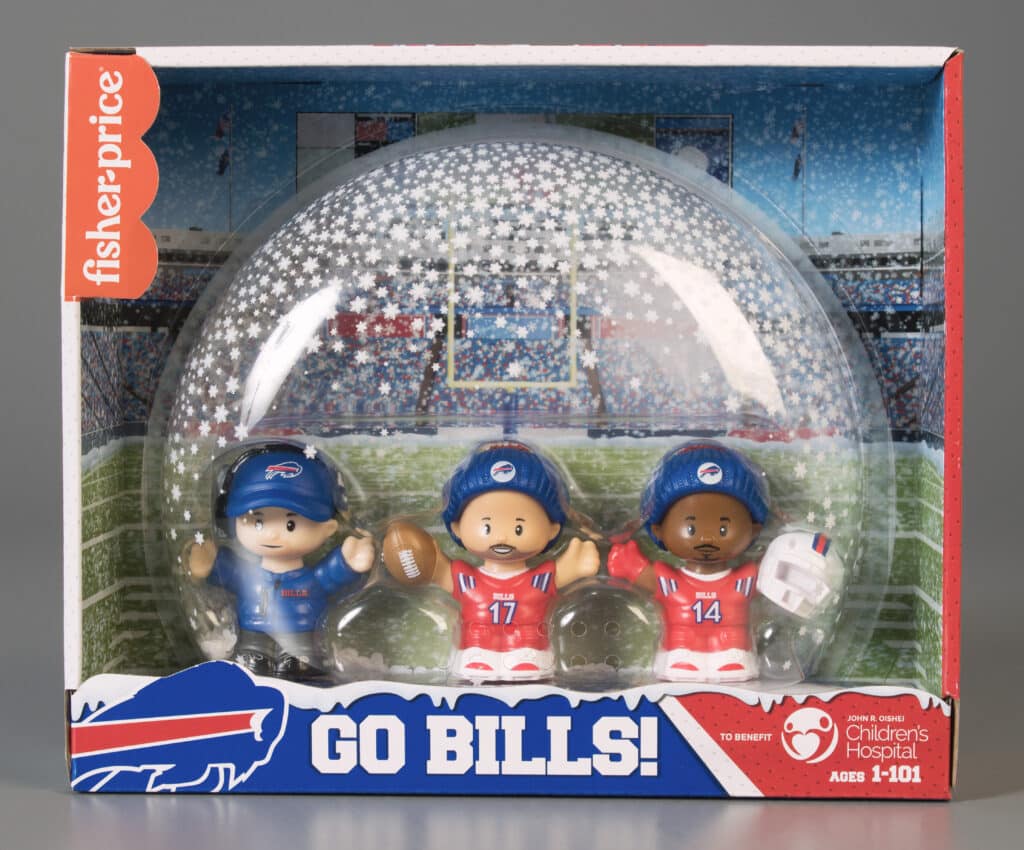 Image of Fisher-Price Little People Go Bills! play set, 2022, The Strong National Museum of Play, Rochester, New York.