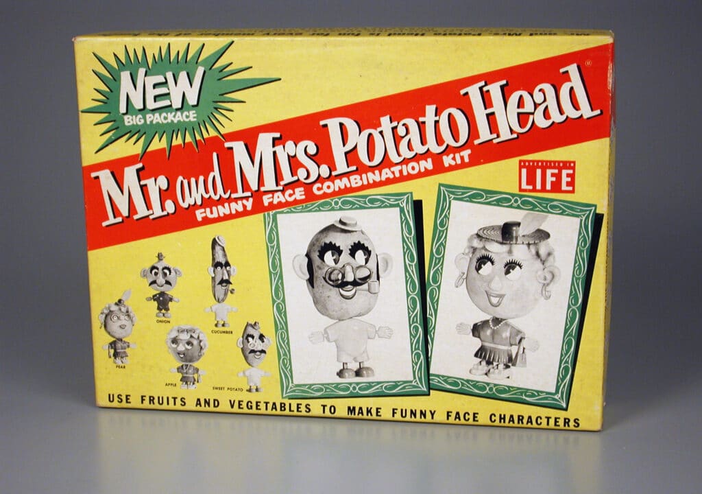 Image of Mr. and Mrs. Potato Head Funny Face Combination Kit, Hassenfeld Bros., Inc., about 1960, The Strong, Rochester, New York