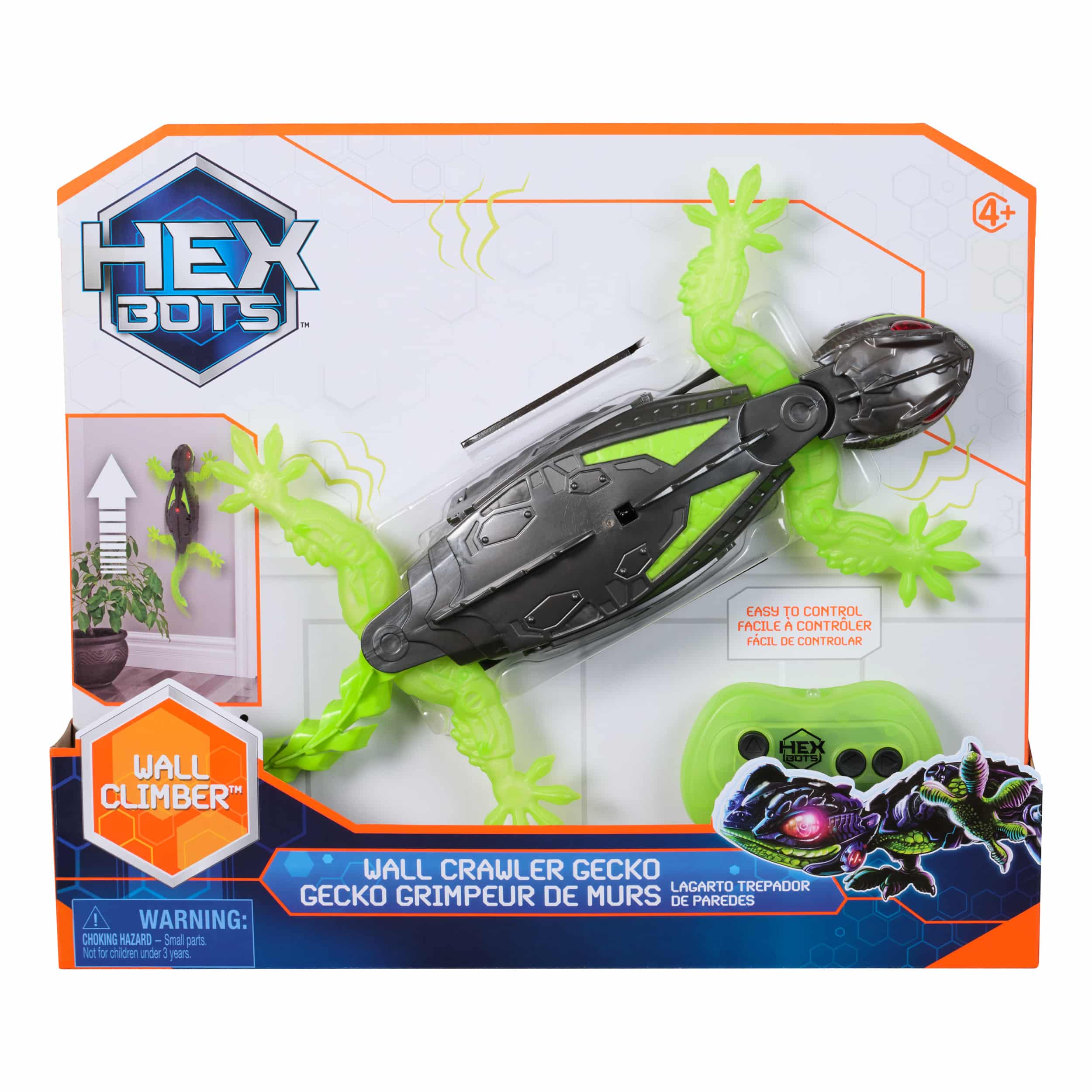 Hex Bots Gecko in packaging