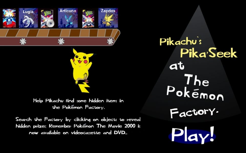 Pika Seek. Image courtesy of Neopets Wiki user Spacerocks14 through Creative Commons Attribution-Share Alike License.