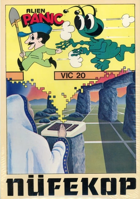 A Commodore VIC-20 game, Alien Panic, 1983. The Strong National Museum of Play, Rochester, New York.