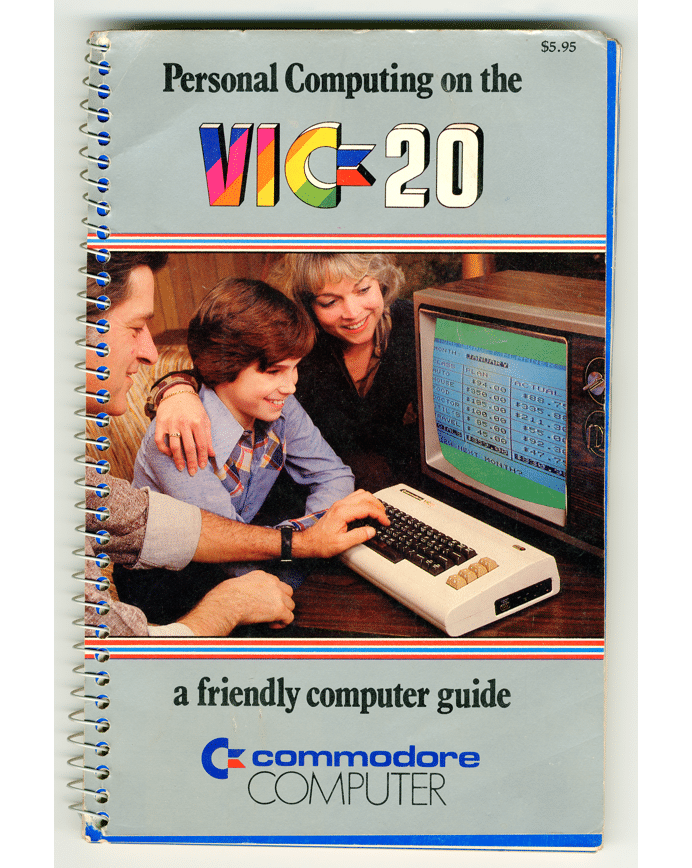 A Commodore VIC-20 manual. The Strong National Museum of Play, Rochester, New York.