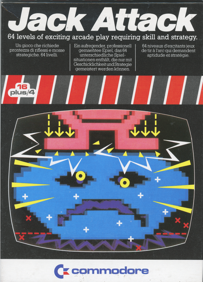 The game Jack Attack was named after Tramiel himself, a nod to his larger-than-life presence in the company’s identity. Jack Attack, 1983. The Strong National Museum of Play, Rochester, New York.