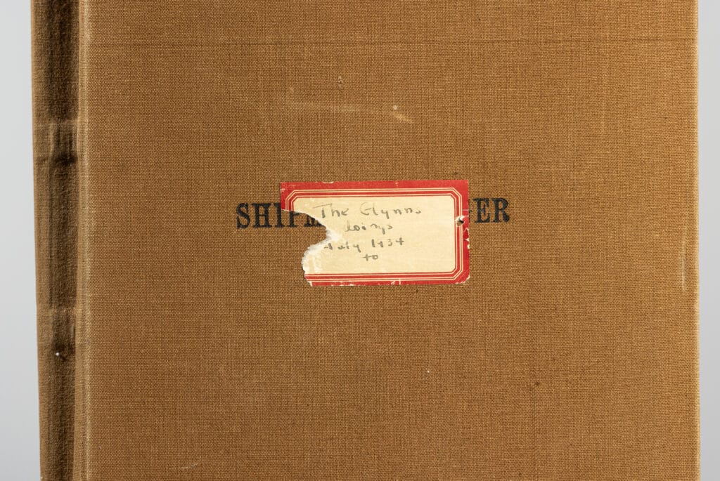 The Glynn Scrapbook, “The Glynns Doings 1934 –”, 1934. Gift of Patti Nelson, The Strong National Museum of Play, Rochester, New York.