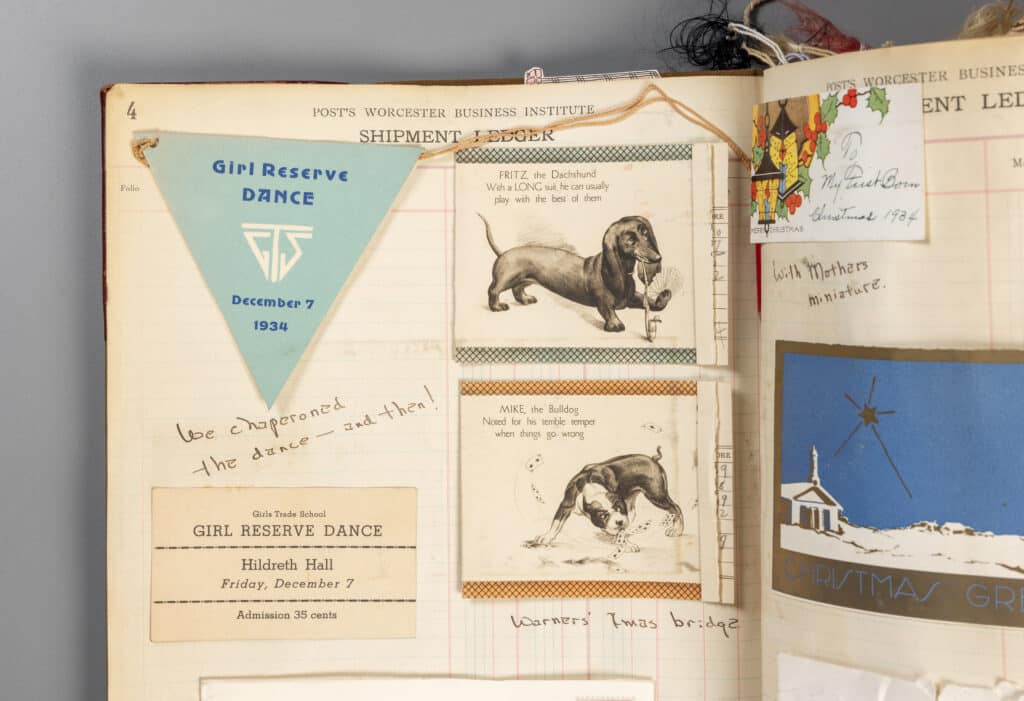 The Glynn Scrapbook, “The Glynns Doings 1934 –”, 1934. Gift of Patti Nelson, The Strong National Museum of Play, Rochester, New York.