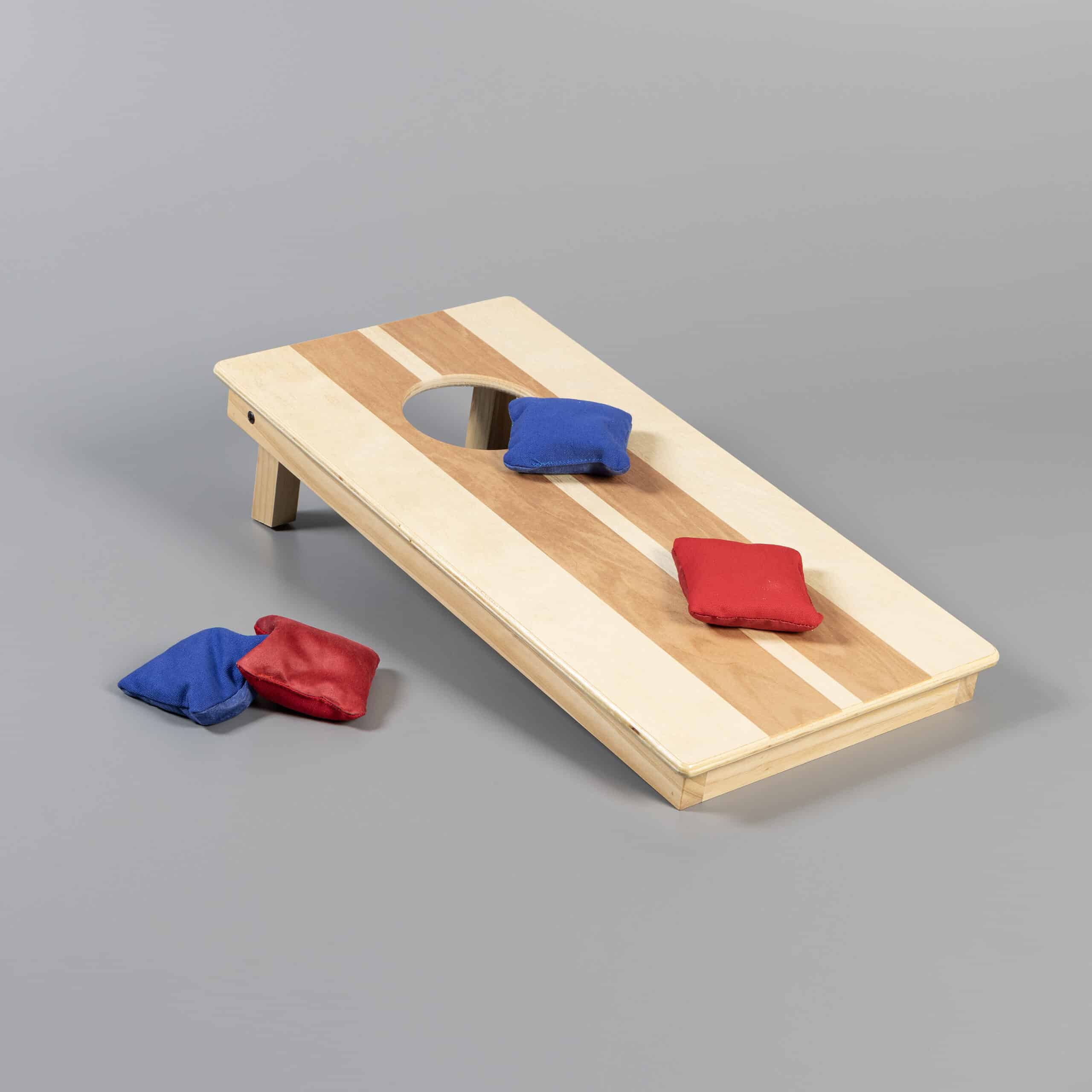 Corn hole board and bags
