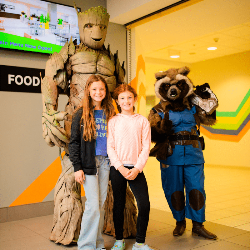 Rebels Calendar 800×800 Guests posed for a photo with costumed sci-fi characters