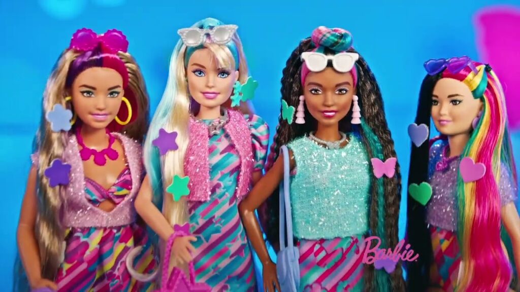 Barbie Totally Hair AD 2022 courtesy of www.youtube.com/Mattel through Creative Commons License Attributions.
