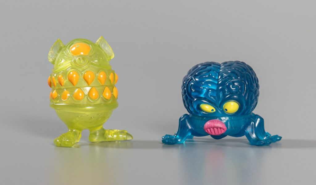 The Real Ghostbusters: Mini Goopers: Stomach Stuff and Brain Matter, 1988. The Strong National Museum of Play, Rochester, New York.