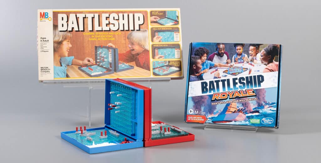 Group of Battleship artifacts