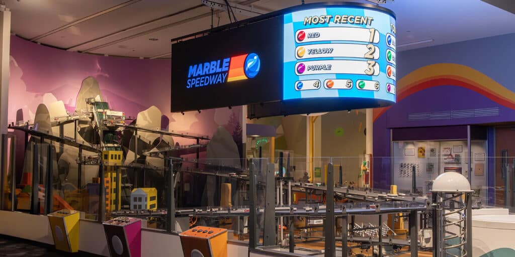 Marble Speedway exhibit