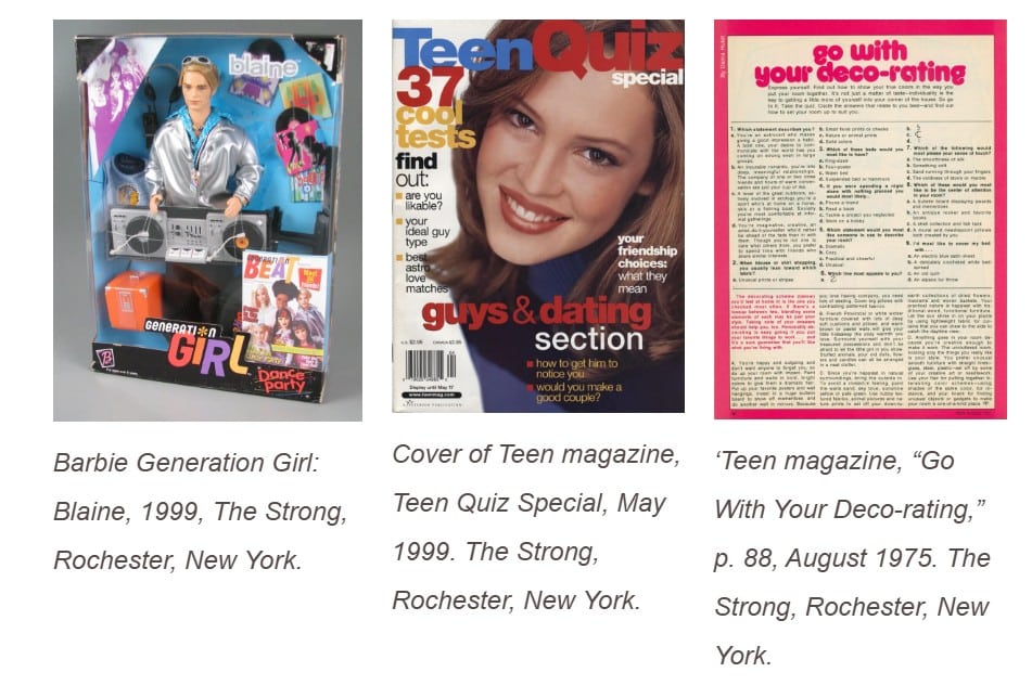 ‘Teen magazine, “Go With Your Deco-rating,” p. 88, August 1975. The Strong, Rochester, New York.
Cover of Teen magazine, Teen Quiz Special, May 1999. The Strong, Rochester, New York.
Cover of Teen magazine, Teen Quiz Special, May 1999. The Strong, Rochester, New York.