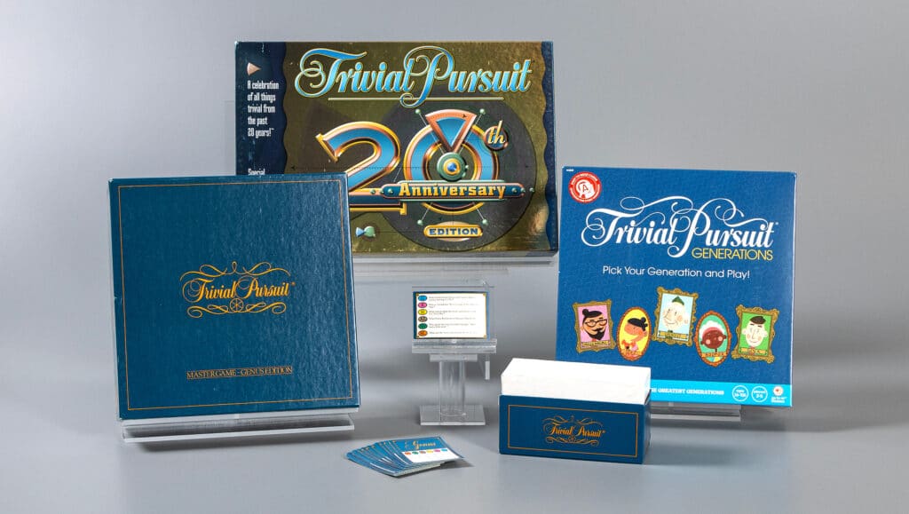 Group of Trivial Pursuit srtifacts