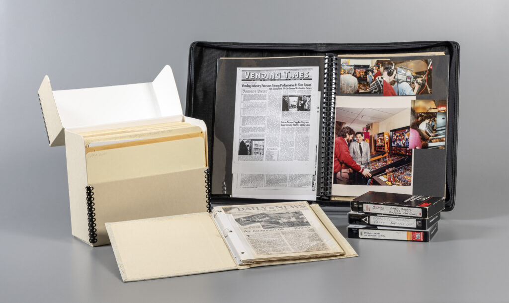 Group of materials from Steve Epstein Papers. The Brian Sutton-Smith Library and Archives of Play at The Strong National Museum of Play, Rochester, New York.