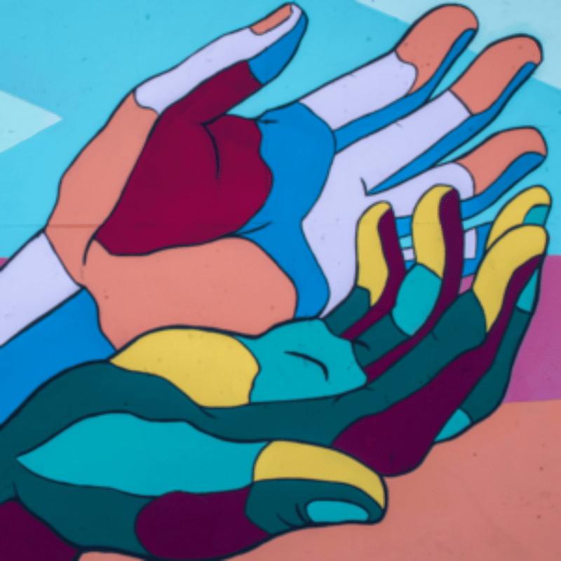 Day of Compassion hands image