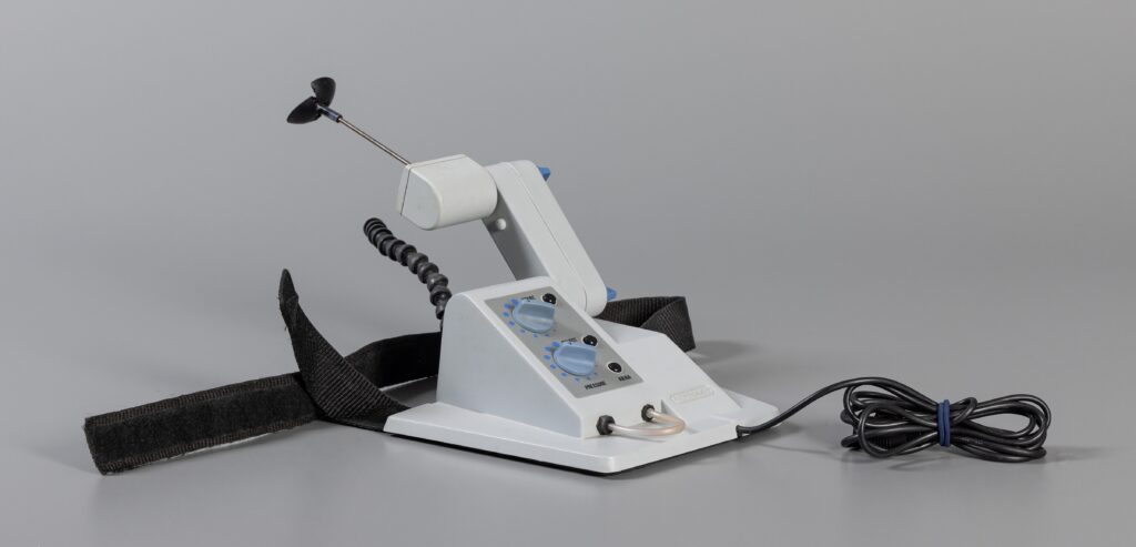 NES Hands Free Controller, 1985-1990. The Strong National Museum of Play, Rochester, New York.