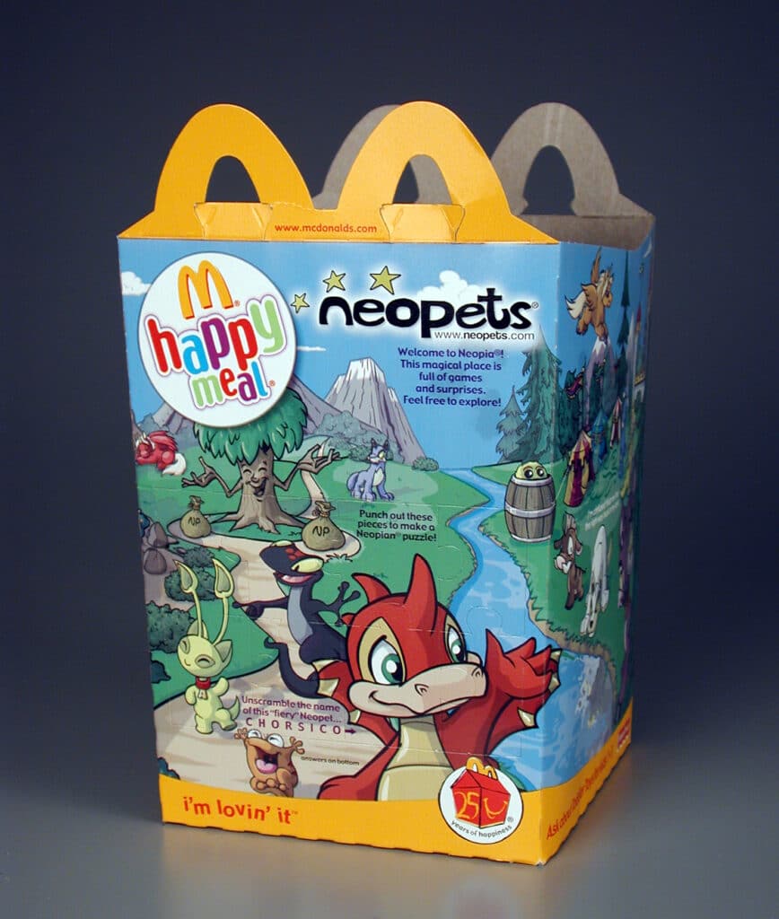 Happy Meal: Neopets, 2004, gift of Franklin Sciacca, The Strong National Museum of Play, Rochester, New York.