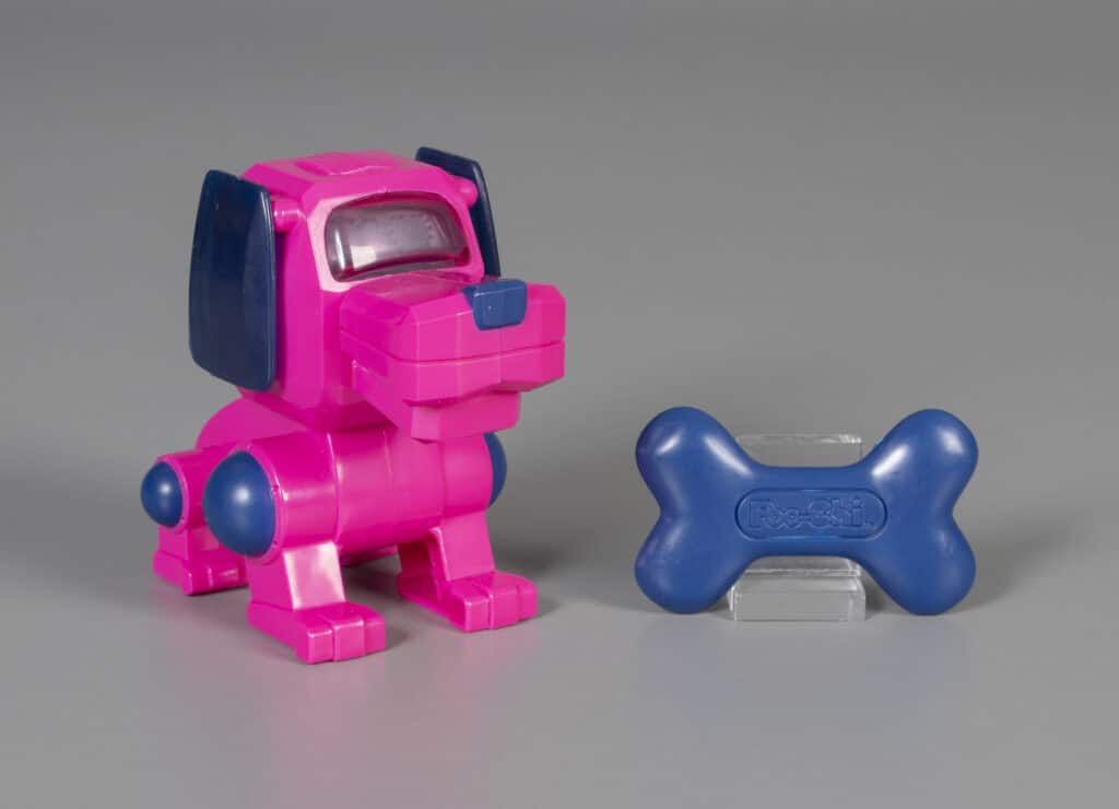 Robo-Chi: Poo-Chi, McDonald’s Happy Meal toy premium, 2000, gift of Garth, Andrea, and Kellan Parker, The Strong National Museum of Play, Rochester, New York.