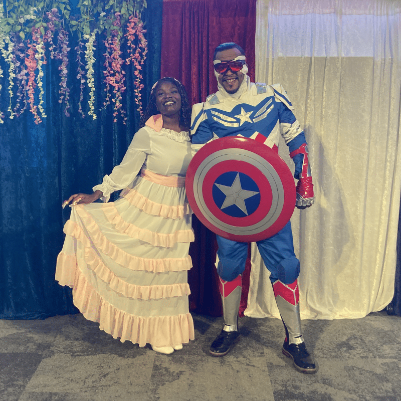 Captain America meet-and-greet