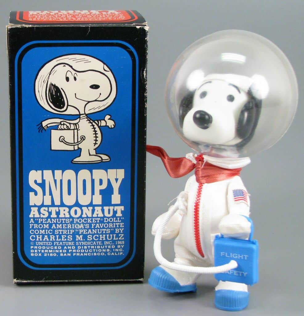 Snoopy Astronaut, Determined Products, Inc., 1969, gift of Al Waller, The Strong National Museum of Play, Rochester, New York.