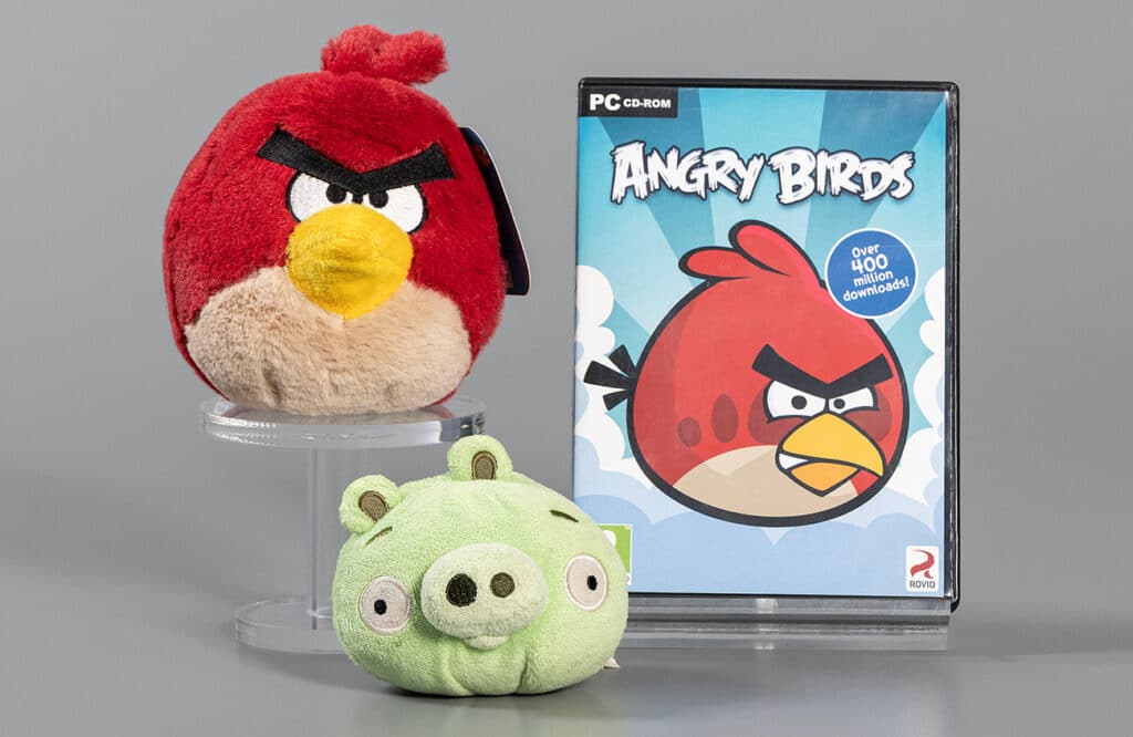 Angry Birds artifacts