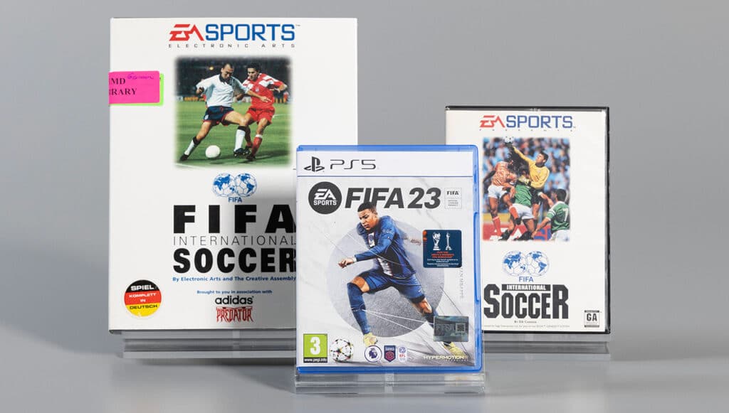 FIFA International Soccer artifacts