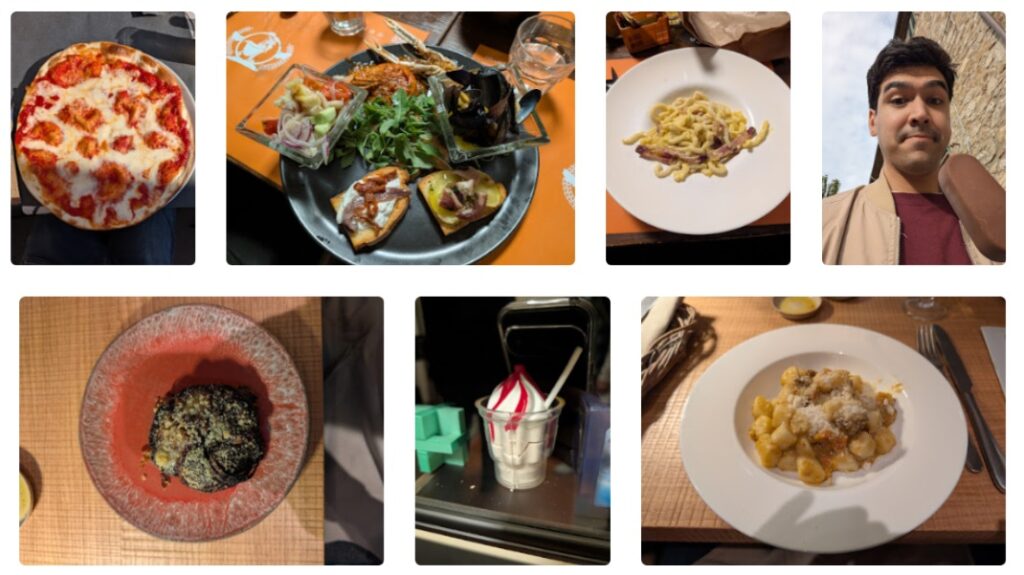 A selection of delicious food. Nothing suspicious here.
