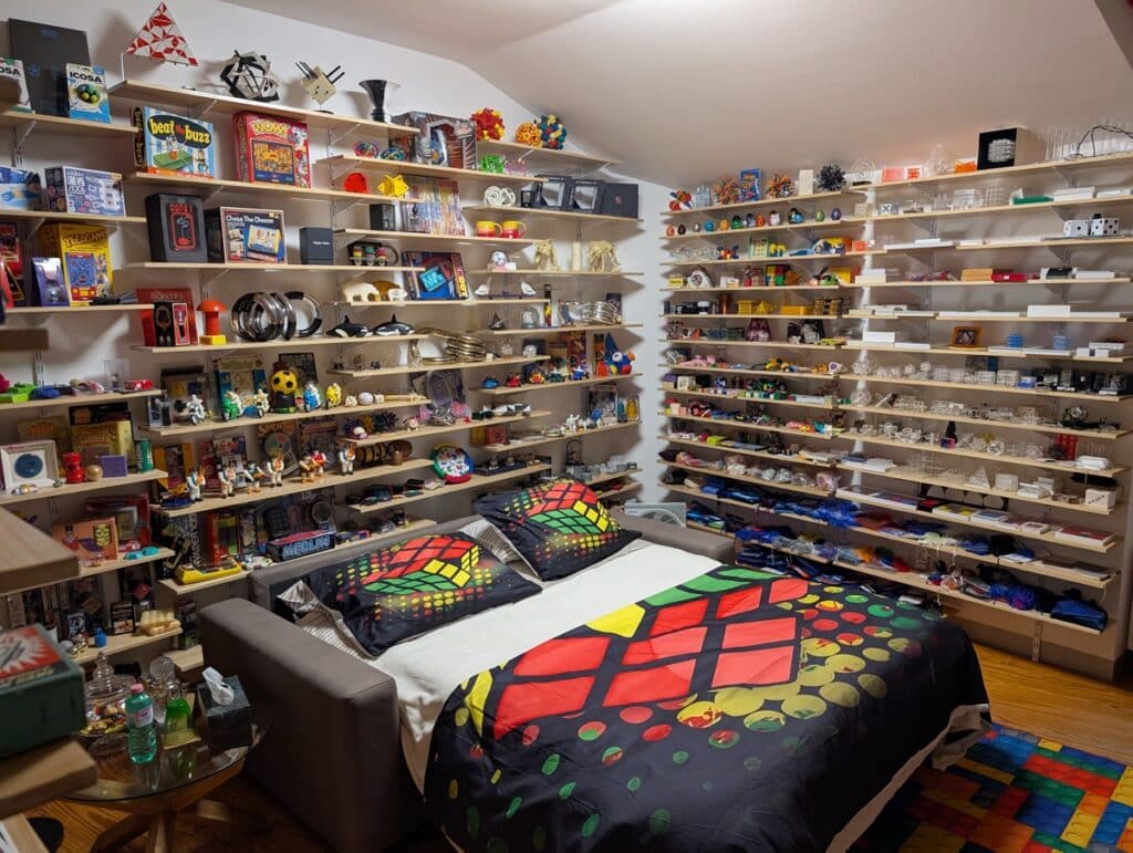 The Rubik’s Room at the World Puzzle Center.