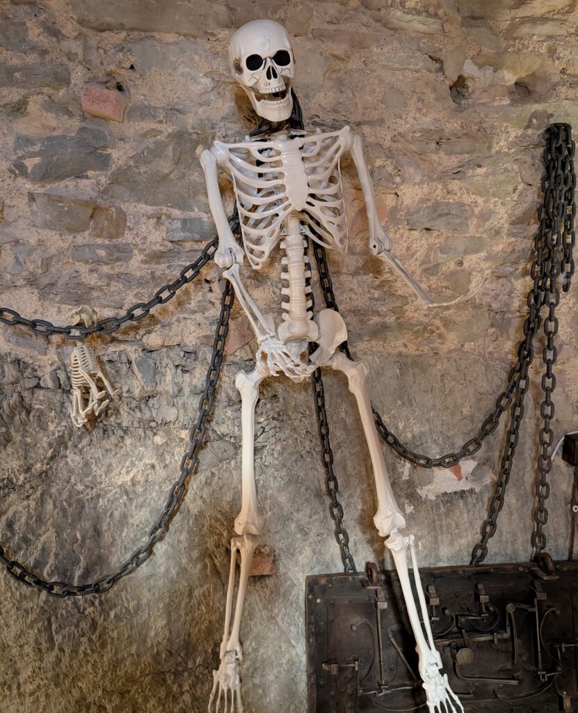 I nearly suffered the fate of this skeleton.