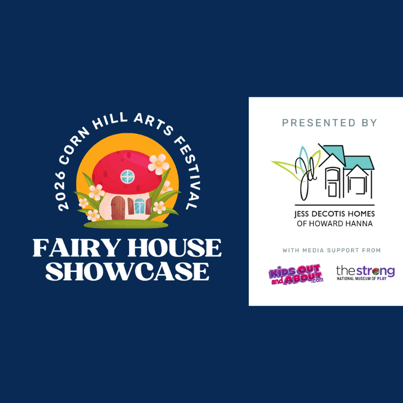 Corn Hill Arts Festival Fairy House Showcase logo
