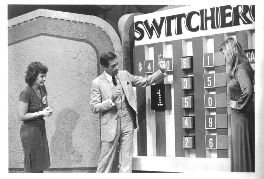 Photo from the set of classic show Switchero