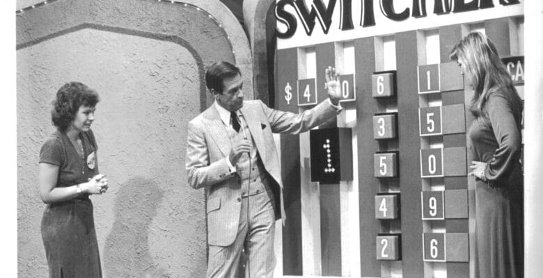 Photo from the set of classic show Switchero
