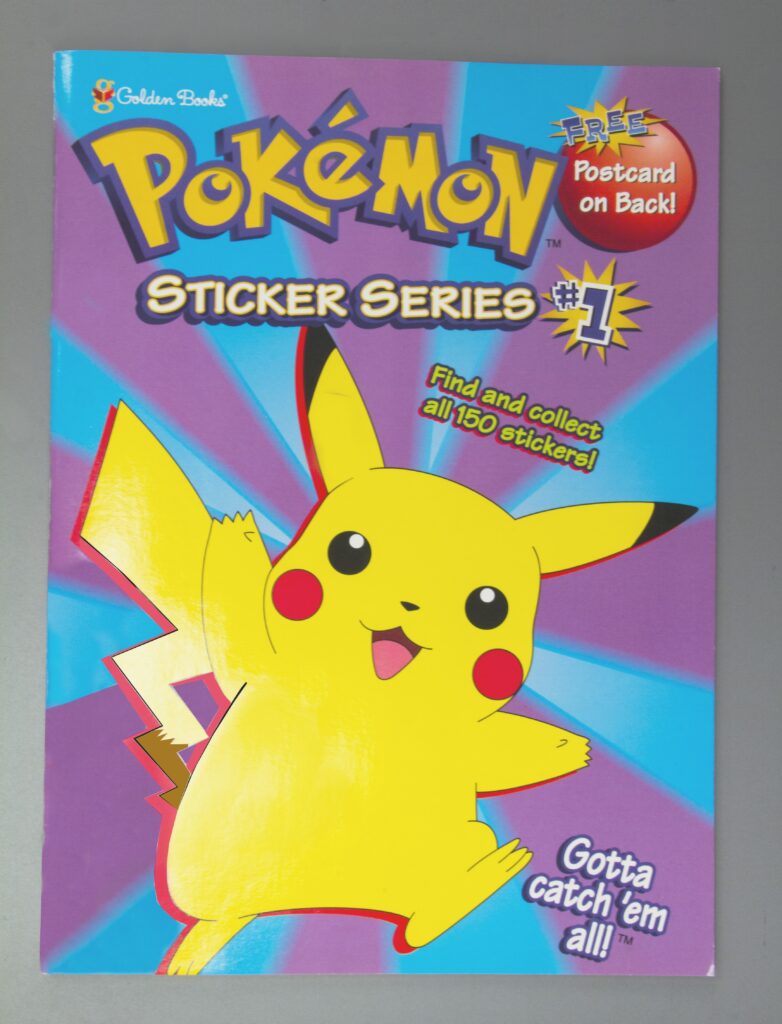 Pokémon Sticker Series #1, 1998, gift of Brian J. Shultz. The Strong National Museum of Play, Rochester, New York.