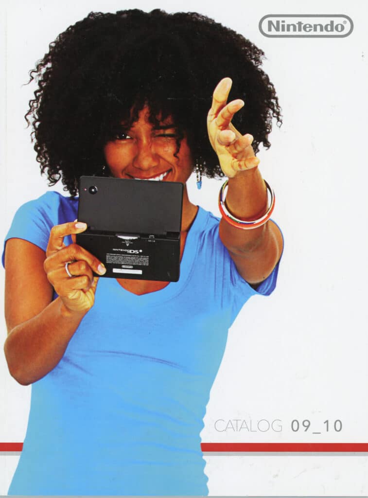 Nintendo DS catalog, 2009–2010, gift of Tim Rasbach, The Strong, Rochester, NY.