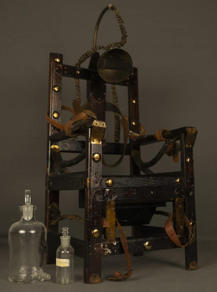 Full view of “Electric Chair”.
“Electric Chair,” early to middle 20th century, The Strong National Museum of Play, Rochester, New York.